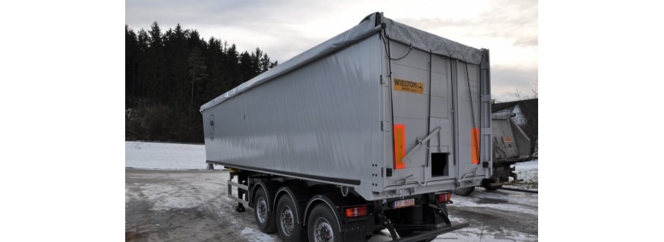 Самосвальный полуприцеп Wielton NW 3 A 48 PD сочетает в себе надежность и эффективность
