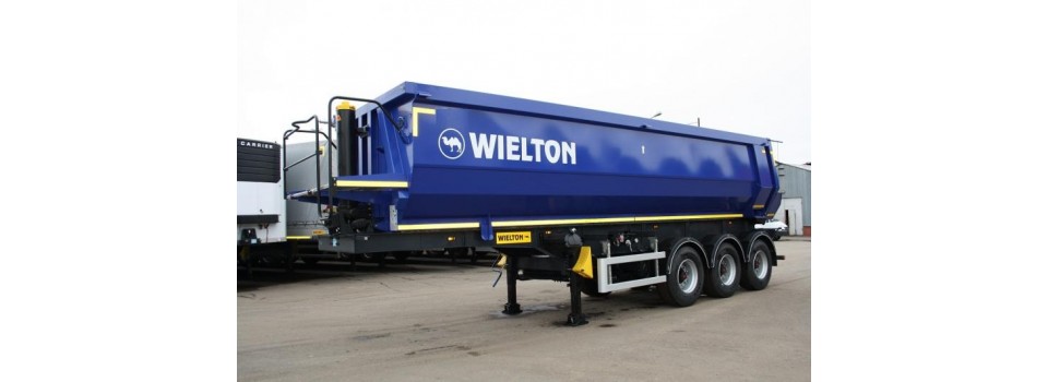 Самосвальные стальные полуприцепы Wielton NW 3